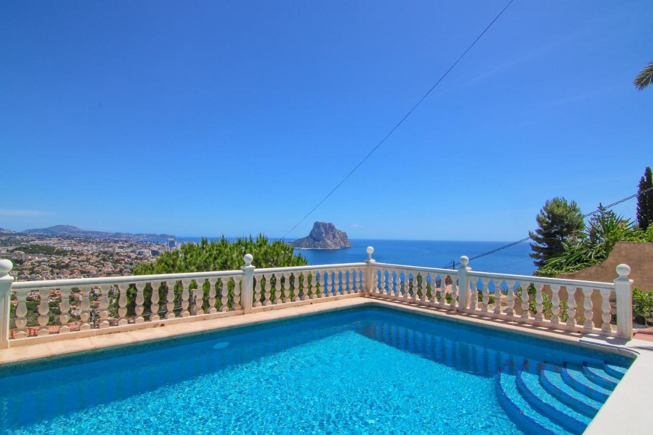 Villa Con Piscina Y Vistas Al Mar - Mar 27 H Calpe Exteriér fotografie