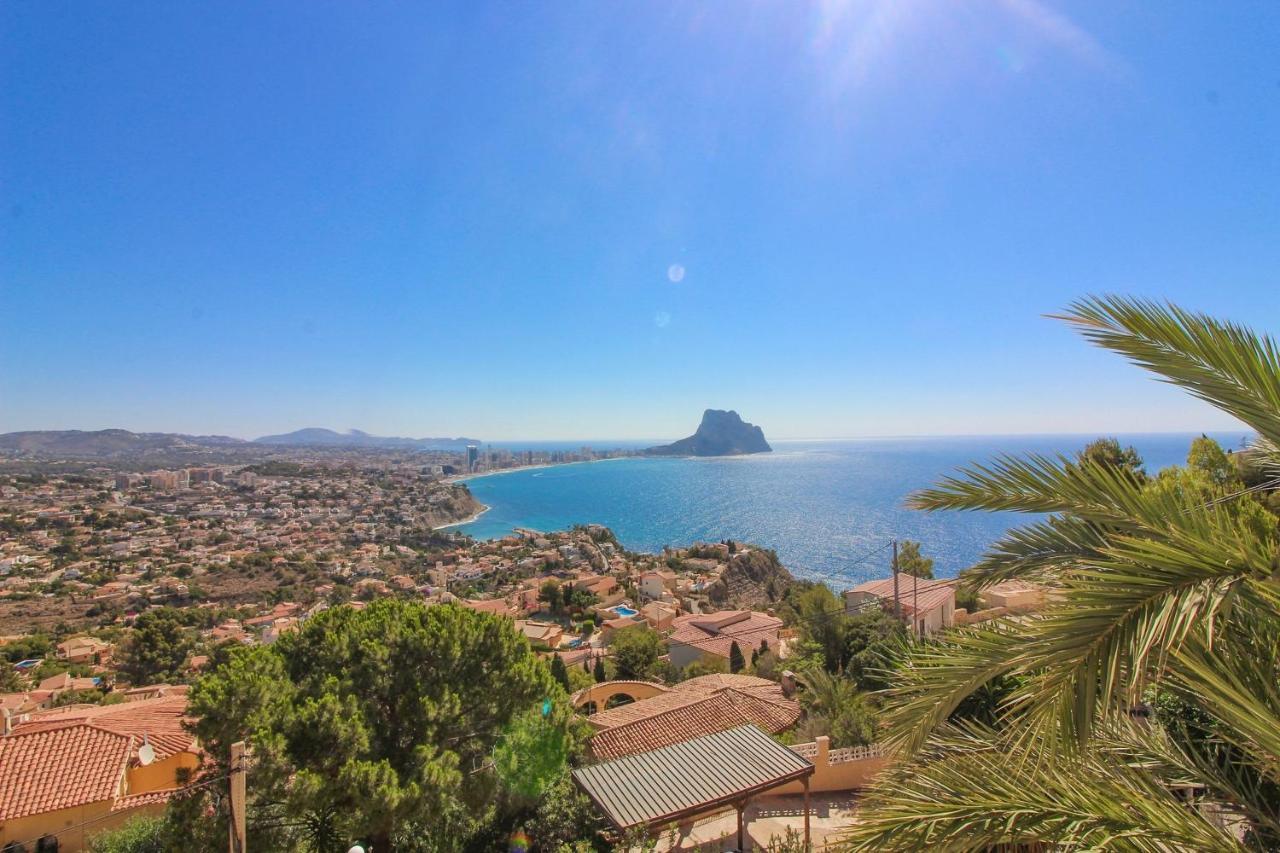 Villa Con Piscina Y Vistas Al Mar - Mar 27 H Calpe Exteriér fotografie