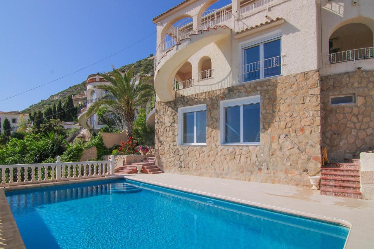 Villa Con Piscina Y Vistas Al Mar - Mar 27 H Calpe Exteriér fotografie
