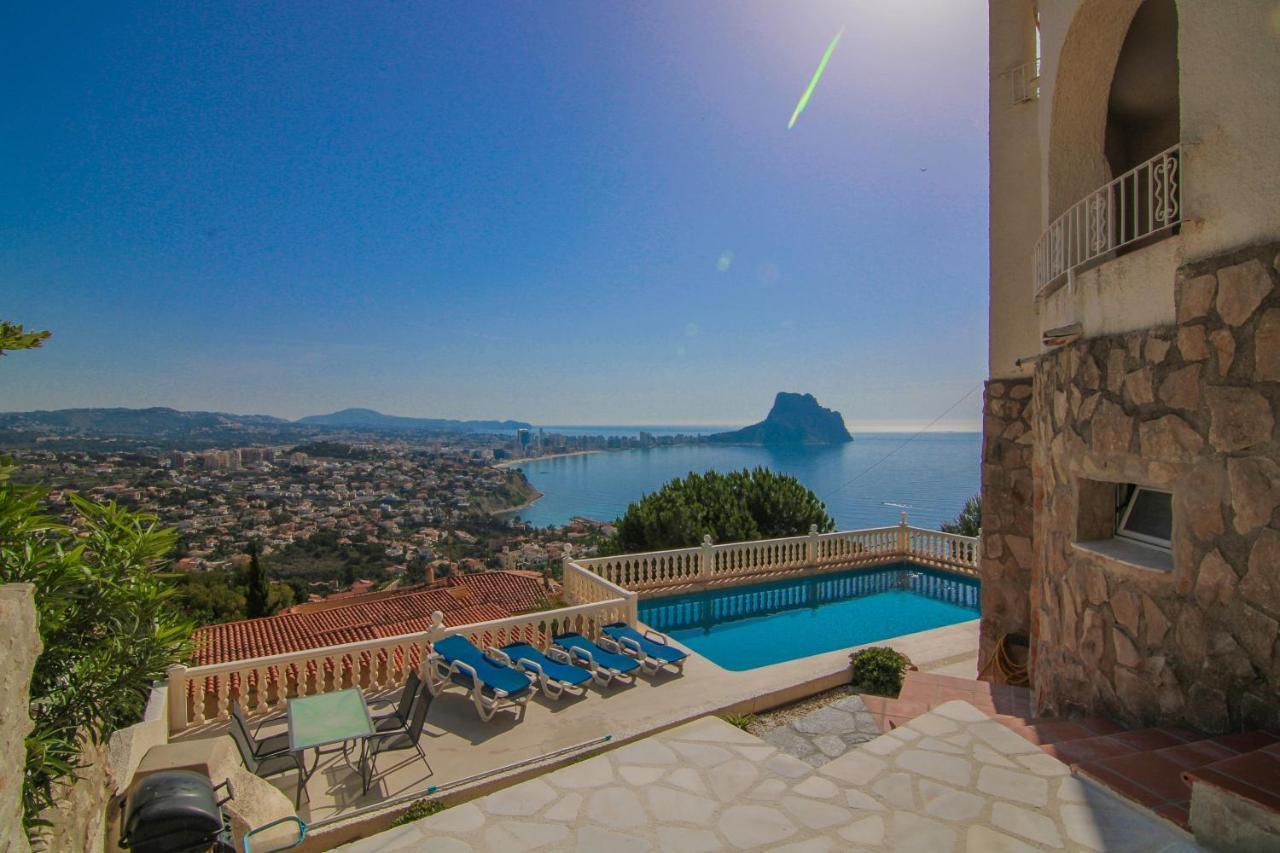 Villa Con Piscina Y Vistas Al Mar - Mar 27 H Calpe Exteriér fotografie